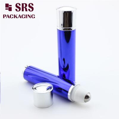 China Luxury new products vibrating 30ml plastic eye cream roll on bottle for sale