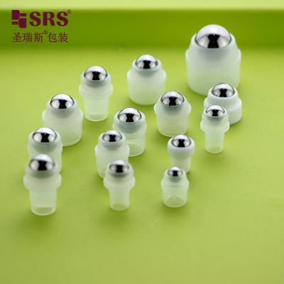 China Precision Stailess Steel Roller Bottle Balls With PE Holder à venda