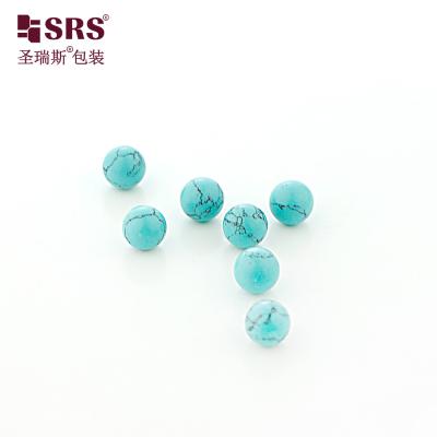 China 8mm Turquoise Gemstone Ball For Necklace Cosmetic for sale