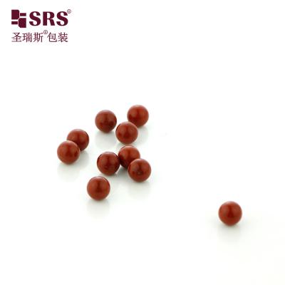 China Red Agate Gemstone Ball 7.9mm 8mm For Roller Bottle Jewelry for sale