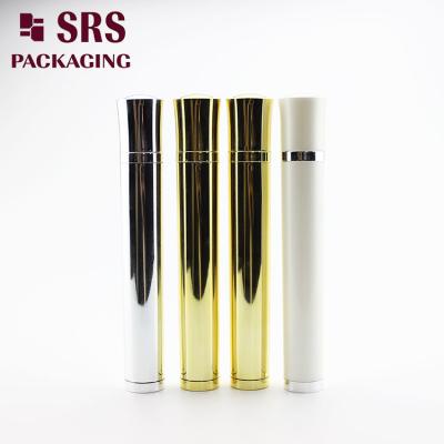 China SRS Plastic Gold Color Vibrating 10ML Roll on Bottle for Eye Cream for sale