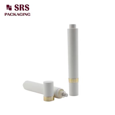 China SRS luxury 15ml plastic white color airless roll on bottle for eye cream à venda