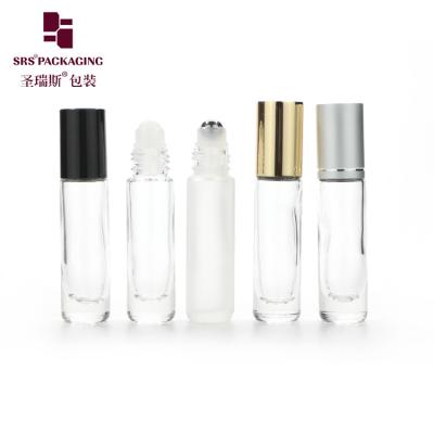 China 304 Stainless Steel Glass Ball Roll On Bottle For Personal Care for sale