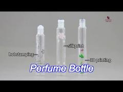 free sample empty different color thin wall glass perfume roller ball bottle