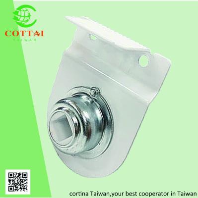 China Hotel / House / Project COTTAI - Roller Spawn Blind Components Fabricate Window Shades Taiwan - Spouted End Bracket for sale