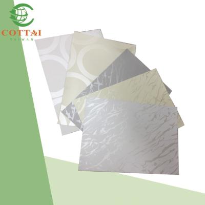 China Blackout COTTAI - PVC Fiberglass Window Fabric For Vertical And Roll Blind Sunscreen Knitted Textile Factory Ready Made for sale