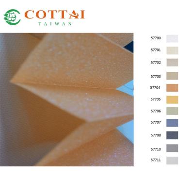 China COTTAI Pleated Blind Mechanical Window Shade Blinds Accessories Pleated Fabric for sale