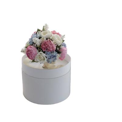 China Cheap Custom Waterproof Natural Contact Paper Flower Box With Drawer / Paper Box Packaging Made In China for sale