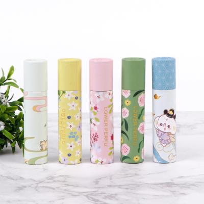 China Recyclable Green Grace Custom Paper Cans Candle Cups Wrap Boxes Round Tube Candle Box Paper Packaging for sale