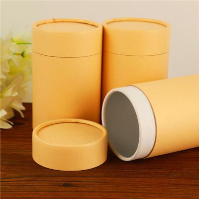 China Grace Wholesale Cheap Cylinder Recyclable Green Paper Candle Packaging Paper Tube Recyclable Packaging Boxes for sale