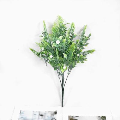 China Wholesale Cheap Artificial Plastic Gypsophila Home Wedding Flower Hotel Decorative Gypsophila Flowers for sale