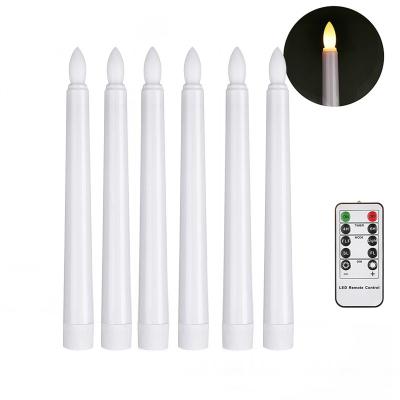 China Wholesale Colorful White Flameless Led Candle Flame Battery Operated Led Candle Holiday Decoration With Remote for sale