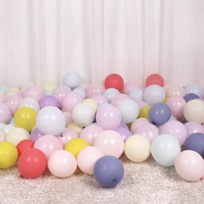 China Birthday Party Decoration Macaron Powder Balloons Latex Balloon for Graduation Balloons Party Decoration for sale