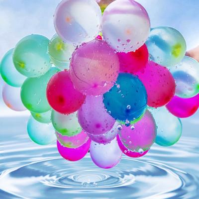 China Birthday Decoration Supplies Summer Water Balloons Printable Helium Sufficiency Multi Colorful Inflatable Fast Balloon for sale