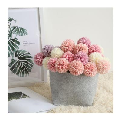 China Wholesale Cheap Wholesale Artificial Fashionable Gift Flowers Baby's Breath Flower For Home Decoration Silk Dandelion Bouquet for sale