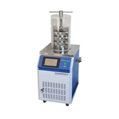 China Medicine Curing Drying Machine Small Size Bench Top Lab Vacuum Freeze Dryer For Sale for sale