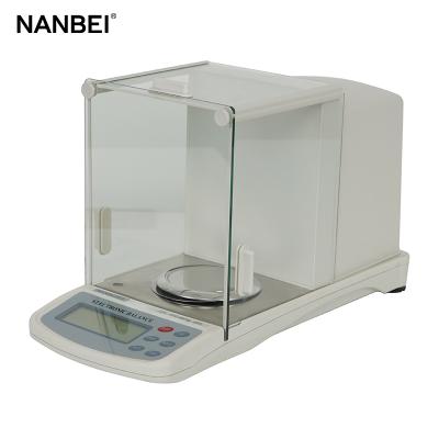 China High Precision 110g/0.1mg Scale Analytical Balance Price 90mm for sale