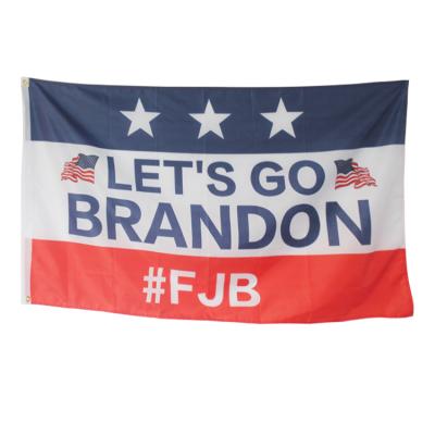 China Best Hanging Selling Professional Supply High Quality 3x5FT 100D Polyester Let Us Go Fjb Joe Brandon Biden Flag Banner for sale