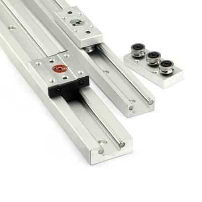 China Long Span Internal Working Double-axis Roller Linear Guide Rail / Rectangle Linear Rail SGR 35 for sale