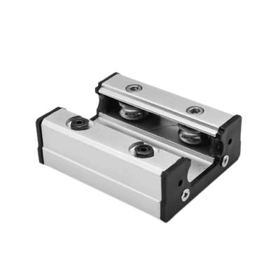 China Long Working Span Double Axis Roller Linear Guide Linear Guideway With Roller Slide Bearing LGD 6 for sale