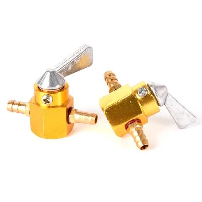 China Gold Universal Integrated Gasoline Motorcycle 6mm Motorcycle Fuel Tap On-Off Switch ET-DYY21101602 for sale