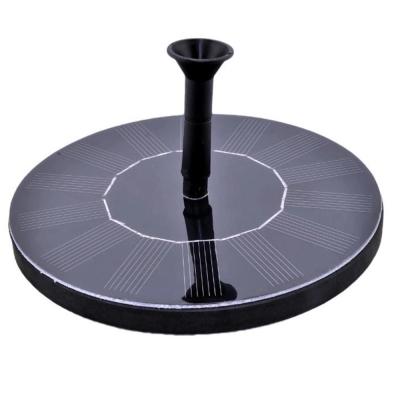 China New Arrival Plastic Solar Power Fountain Garden Sprinkler Water Pump Garden Decoration for sale