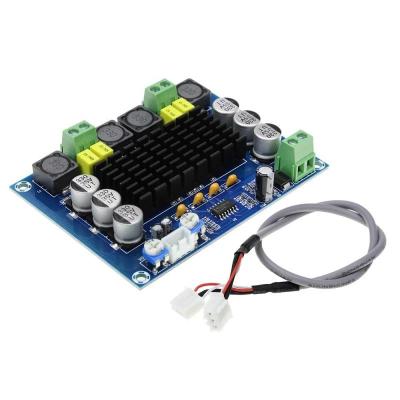 China XH-M543 AUX Stereo Audio Card. 2x120W Panel Dual Channel Speaker Amplifier Digital Amp Module Support TF for sale