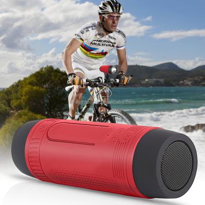 China Mini Wireless Waterproof Outdoor BT Speaker 4000mah Rechargeable Battery Super Bass FM Radio TF Card Fanatic Bicycle Wireless Speaker for sale