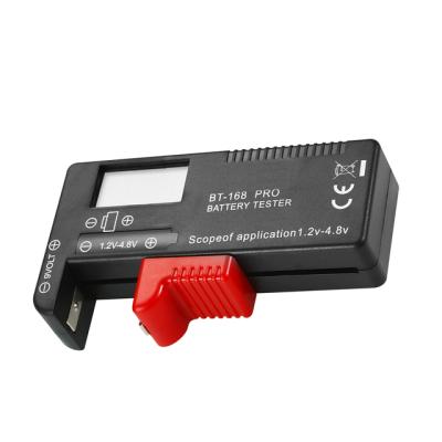 China Digital Battery Capacity Tester for Lithum 9V 3.7V 1.5V Cell C D PRO Batteries 18650 14500 Tester BT-168 for sale