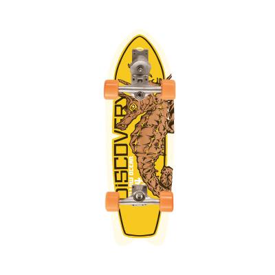 China Outdoor Activities Mini Cruiser Skateboard Decks Custom Made 27.5inch 9-Ply Maple Land Surf Skateboard Northeast Deck for sale