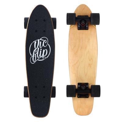 China Custom Outdoor Activities OEM Service Free Sample Canada Maple Leaf Skateboard Surfboard Surfboard 32 inch for sale