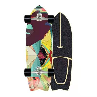 China New Outdoor Activities Manufacturer Of Fish Skateboard 22 Inch PP And Fiberglass Fish Skate Plastic Board for sale