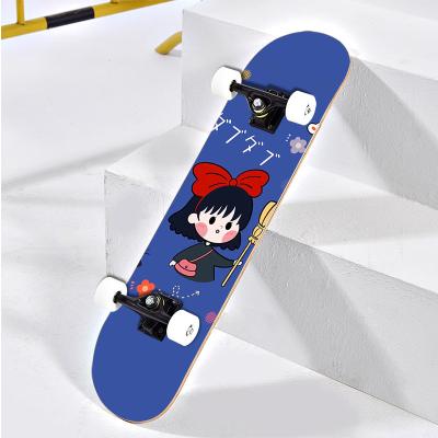 China Wholesale Skateboards Outdoor Youth Child Skateboard Deck Wood Custom Skateboard for sale