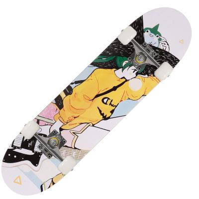 China Youth Complete Skateboard 7 Layers Maple Wood Skateboard Deck For Extreme Sports And Outdoors for sale