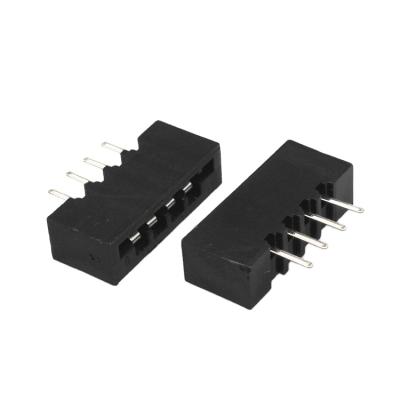 China FPC 2.54mm Pitch Film Touch Right Angle Dual Single Entry NO-ZIF DIP Type FPC/FFC Connectors for sale