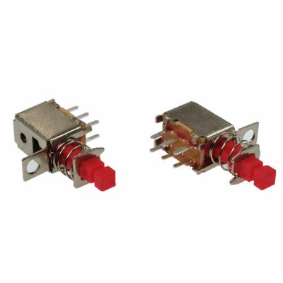 China Wholesale Push Button Switch Module 1A Right Angle Straight Main Switch QWY-PS-100J for sale