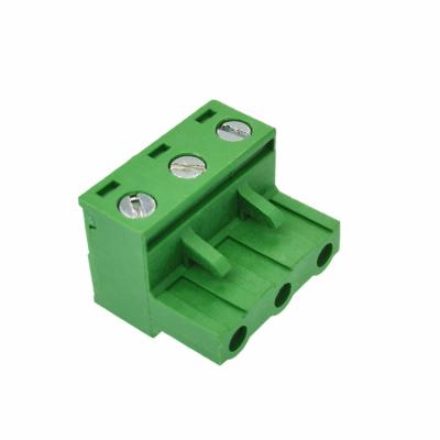 China Copper Green Wire To Board Connector PCB Terminal Terminal Block Connectors for sale