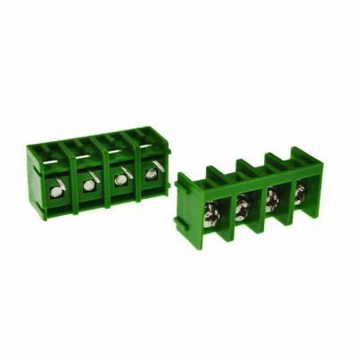 China Factory Price H135t 10.16 Pitch Barrier Terminal Block Copper Custom High Current Terminal Connector 57a Pin Header for sale