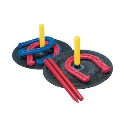 China Indoor and outdoor game for fun horseshoes game as outdoor games for family horseshoe set best yard camping lawn beach games perfect for adults , children or higher for sale