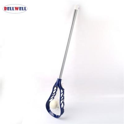 China PP Head + Shaft Bellwell Factory Direct Sale Aluminum Super Lightweight Lacrosse Stick for sale