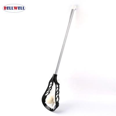 China PP Head + Bellwell Aluminum Manufacturers Wholesale Educational Sport Game Lacrosse Stick for sale