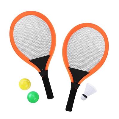 China Lightweight Plastic Balls Set, Badminton Tennis Rackets Kids Play Game Toy for Beach, Backyard, Garden for sale