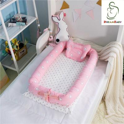 China Breathable super soft baby nest bed for newborn for sale