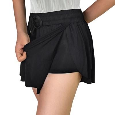 China Sportswear Women Fitness Breathable Cycling Quick Dry Workout Running Short Skirt for sale