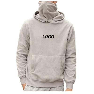 China Breathable Custom Logo Men Pullover Fleece Sweatshirts Tops Inside Maskes Hoodie With Kangaroo Pocket for sale