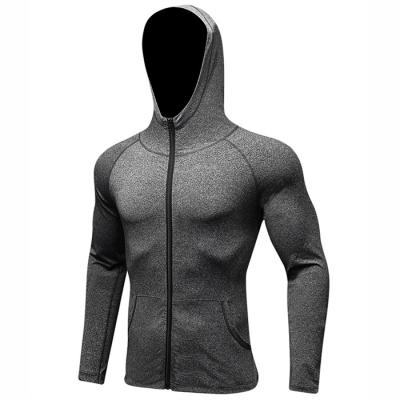 China New Product Custom Made Men's Jackets Gym Sport Training Running Hoodie Tracksuits Wear Jacket Antibacterial for sale