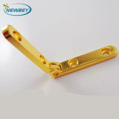 China Quarter circle hinge for gift box decorative quarter circle hinge for gift box BI102 31*31mm in 7 shape for sale