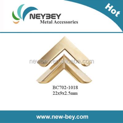 China metal corner for book cover metal decorative small corner for book cover BC702 in 22mm for sale