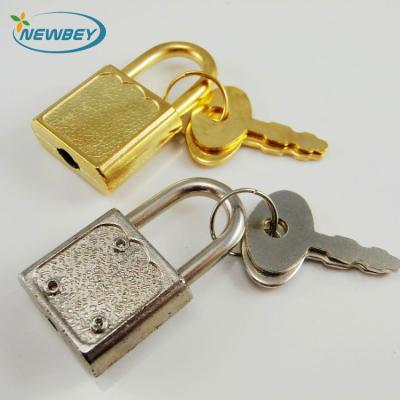 China With 2 Keys Good Quality Diary Pad Lock NL101 As Decerative Lockout And Accessories for sale