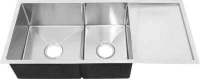 China 304 Stainless Steel Kitchen Sink With Drainboard Limited lebenslange Garantie zu verkaufen